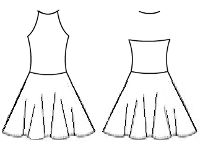 Triangle Halter Dress